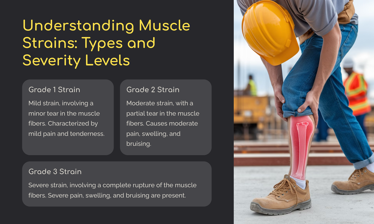 Understanding Sprains and Strains in Construction: A Safety Guide (Toolbox Download)