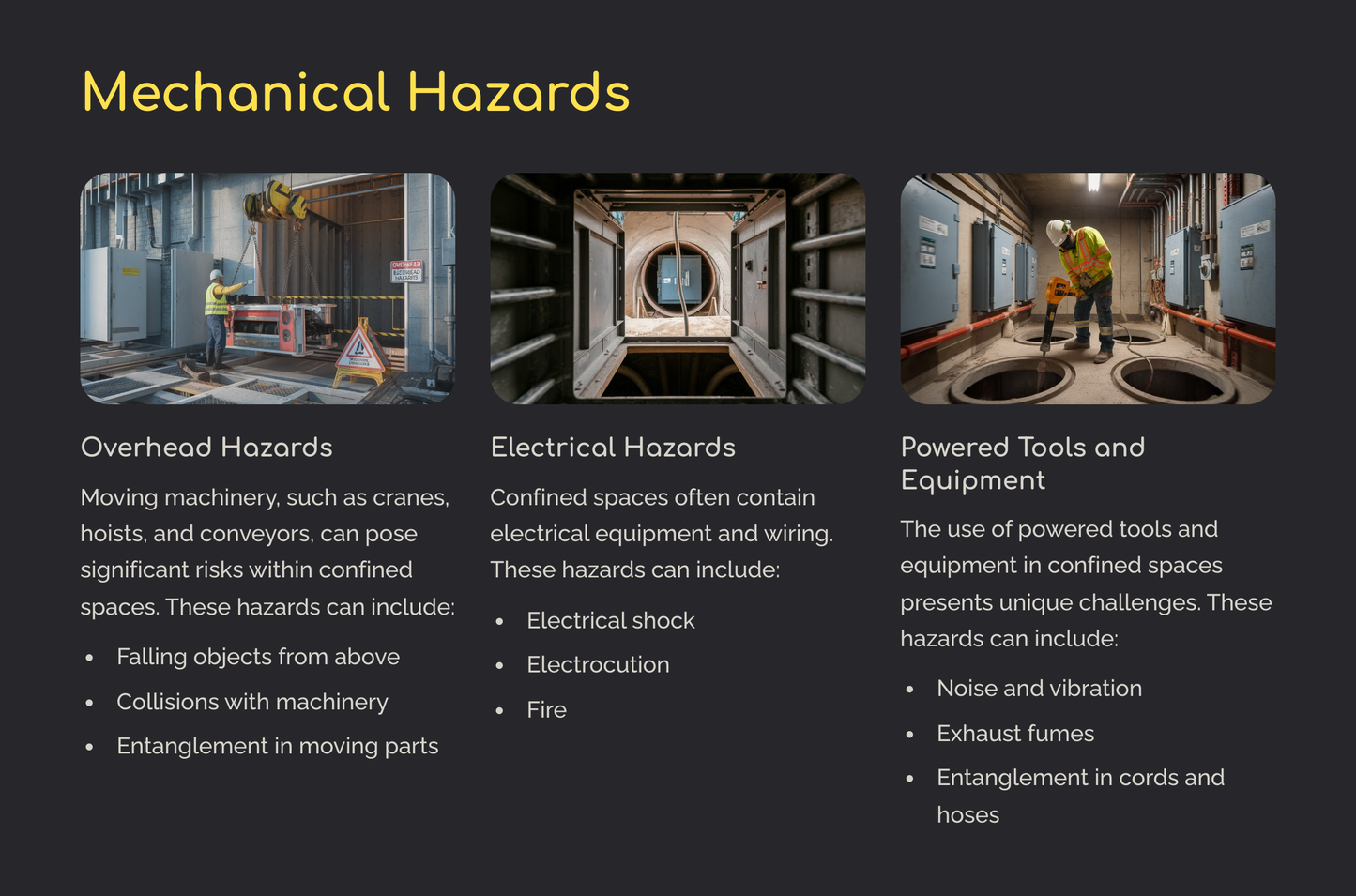 Confined Space Safety in Construction (Power Point Download)