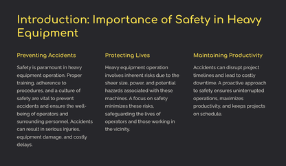 Heavy Equipment Operation in Construction Safety Tips (Toolbox Download)