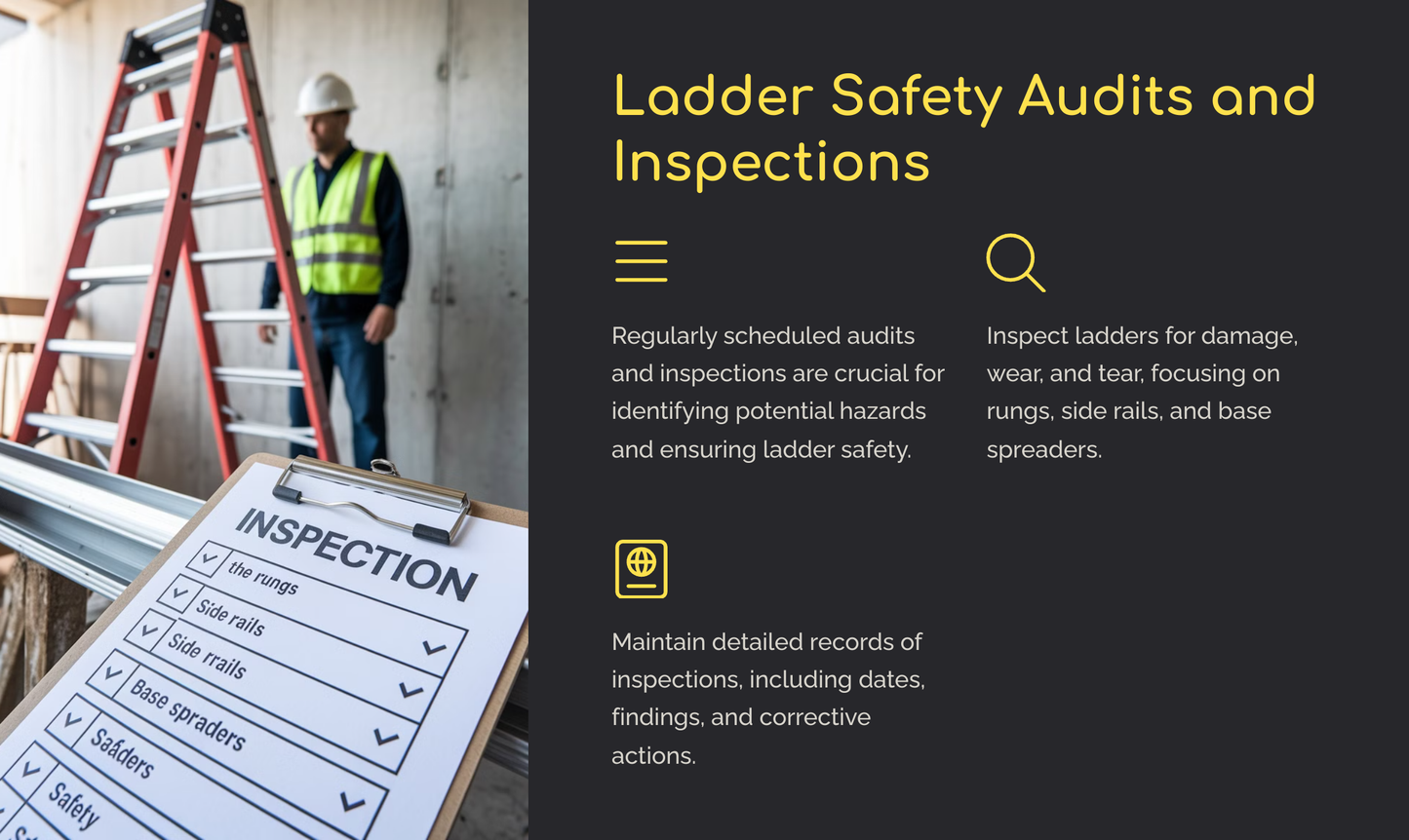 Construction Ladder Safety (Power Point Download)